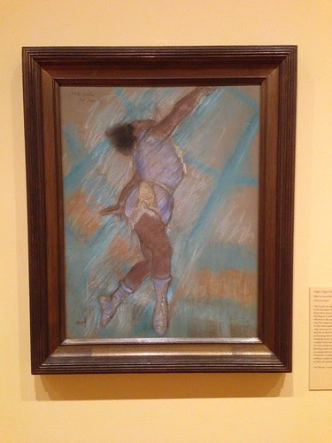 Pastel preparatory drawing, Miss La La at the Cirque Fernando