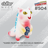 Max Toy Company's hand-painted "Micro Kaiju Negora" sofubi NYCC exclusives!