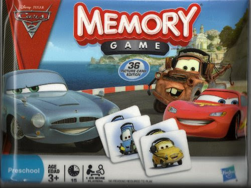 disney pixar cars memory game