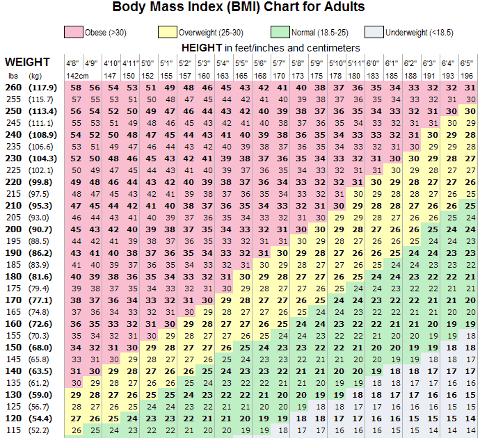 Bmi Chart In Kg And Cm Pdf - Chart Walls