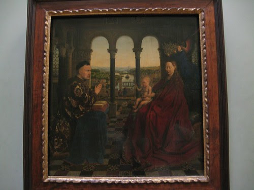 La virgen del Canciller Rolín de Van Eyck
