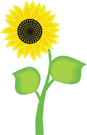 Gambar Cartoon Bunga Matahari Clipart Best