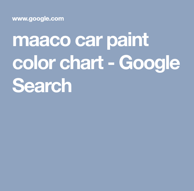 Automobile Paint Maaco Paint Colors - Eleana News