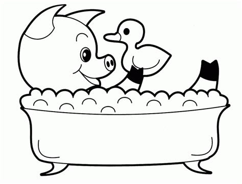 cute baby cartoon animals coloring pages coloring home
