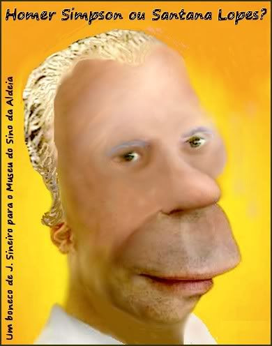 Museu 162 - Homer Simpson ou Santana Lopes?