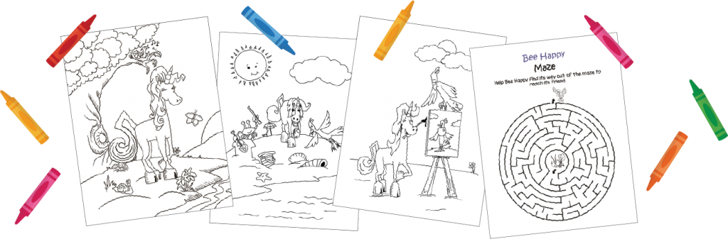 Zebra Unicorn Coloring Pages / Free Unicorn Coloring Pages Download