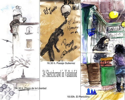 34 Sketchcrawl in Valladolid