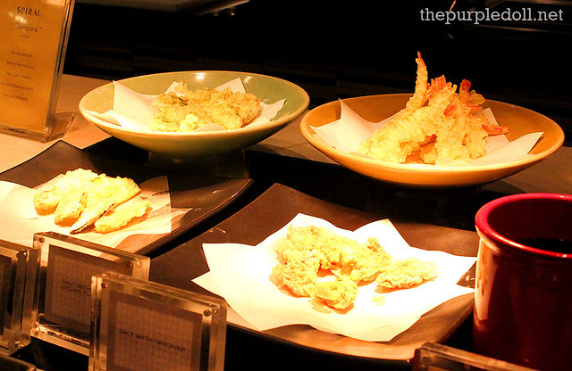 Assorted Japanese Tempura at Spiral Sofitel