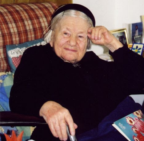 Irena at home in Poland at age 91