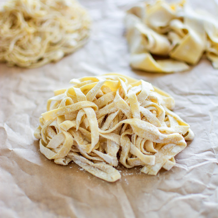 Drying Homemade Pasta Nests | All About Home