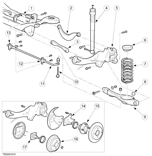 32 Ford Taurus Rear Suspension Diagram - Wiring Diagram Database