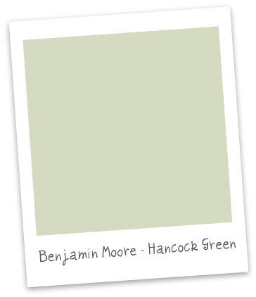 CreateGirl: Color Time - Benjamin Moore Hancock Green