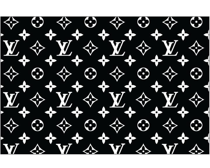 Stencil Louis Vuitton Logo Outline - Draw-dome