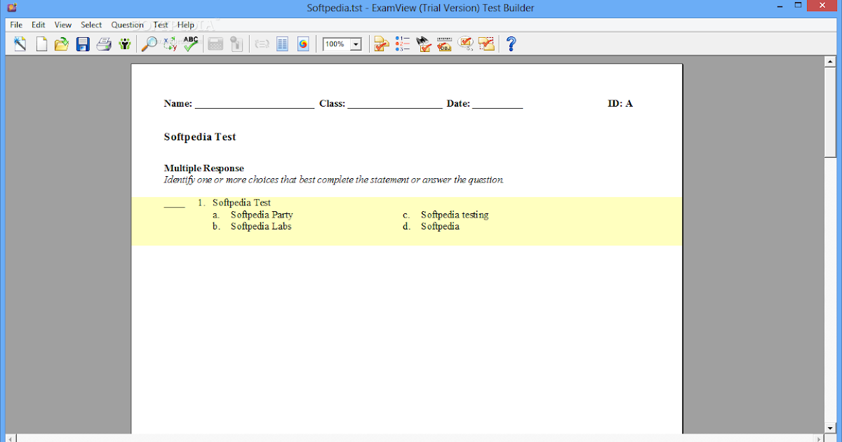 Examview test generator 6.2.1 download