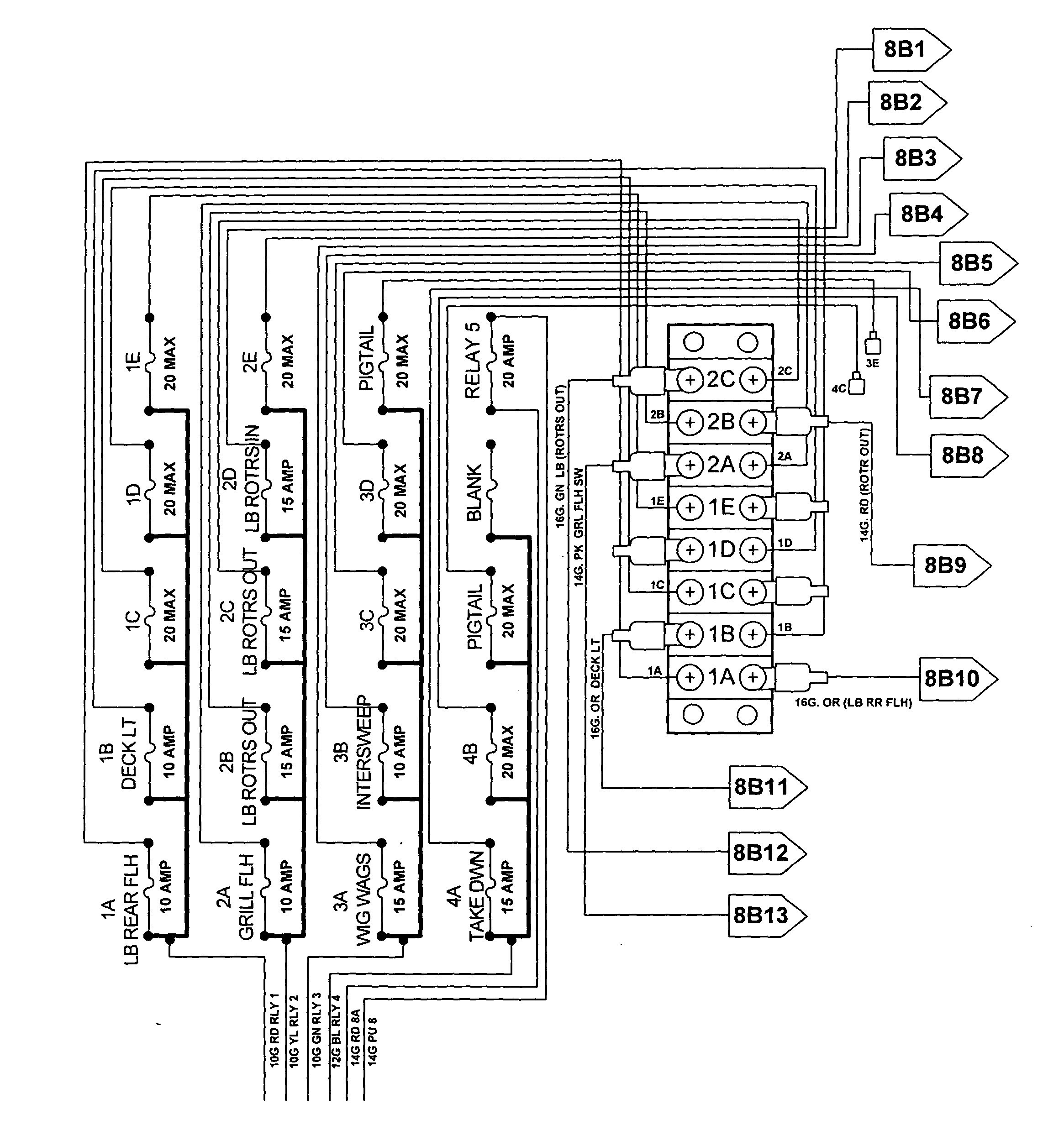 Whelen Justice Lightbar Wiring Diagram - Derslatnaback