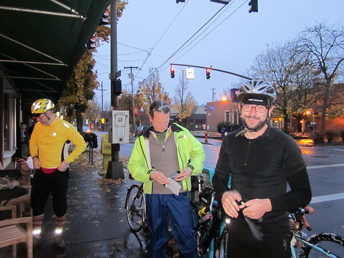 David, Adam and Ed at the St Johns Starbucks