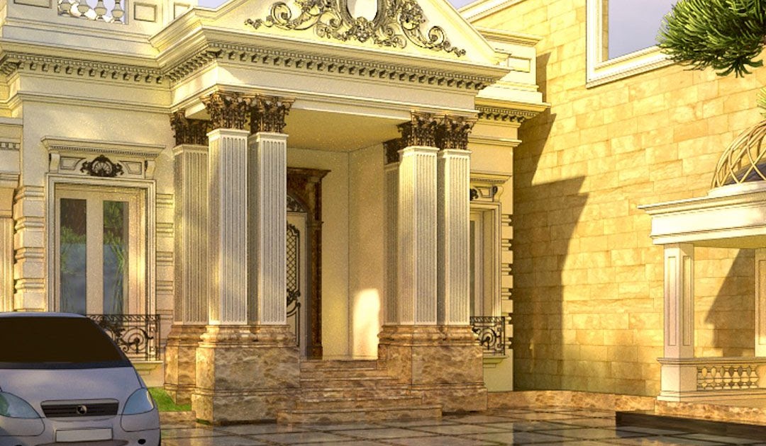 Desain Rumah Klasik Eropa 1 Lantai - SECULARMILSPOUSEHOMESCHOOL