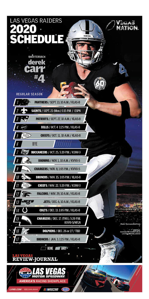 Raiders Schedule ~ news word