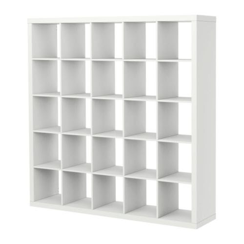 EXPEDIT Polcos elem IKEA Minden oldala kidolgozott - a polc térelválasztóként is használható.