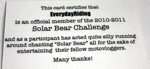 Solar Bear Challenge Wrap-up