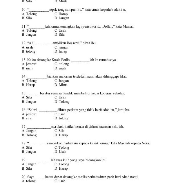 Latihan Soal Positive Degree