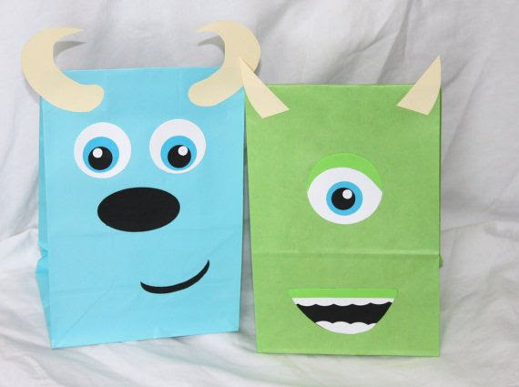 mike and sully goodie bags by CherishedBlessings