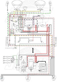 67 Vw Bug Turn Signal Switch Wiring Diagram