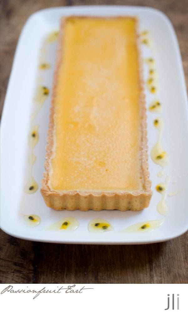 passionfruit tart