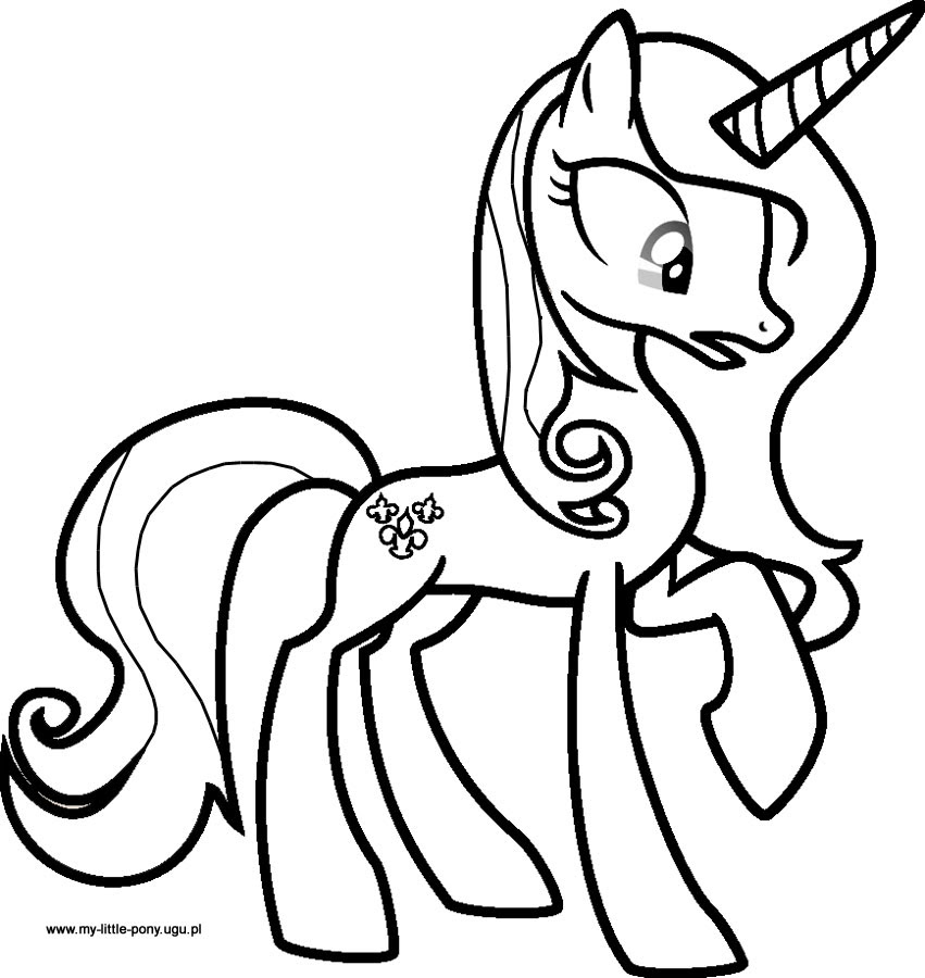 My Little Pony Coloring Pages Starlight Glimmer : Starlight Glimmer