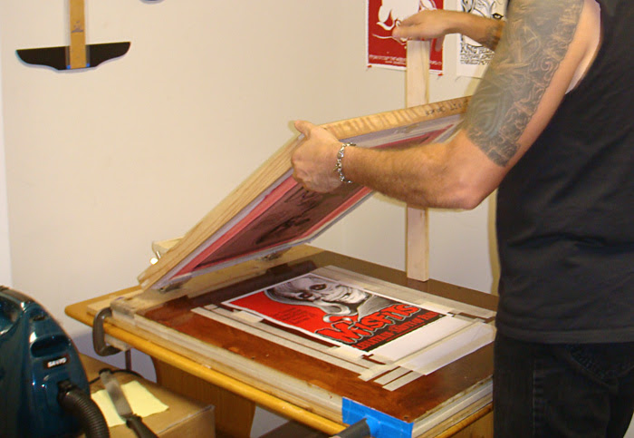 printing diy screen adventures flatstock secrets finished poster