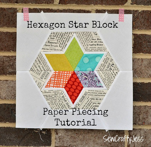 Hexagon star block