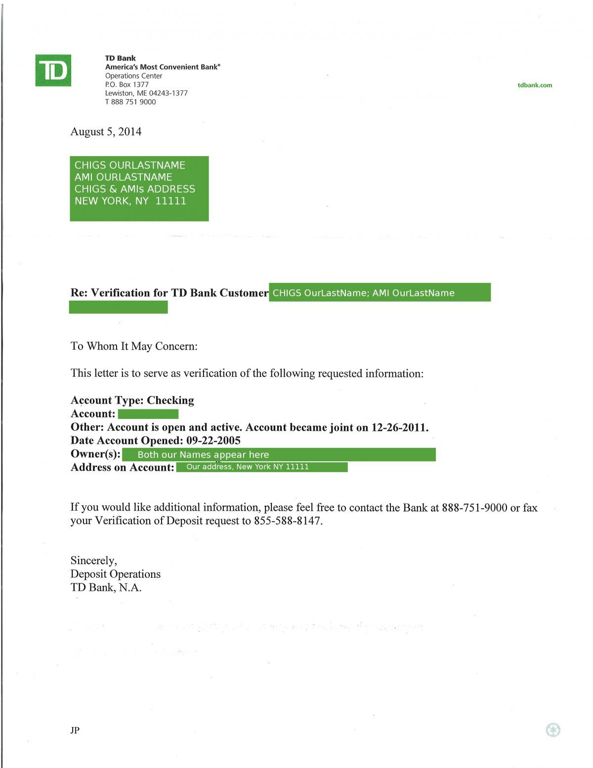 Bank Details In Letterhead Sample Bank Account Verifi vrogue.co