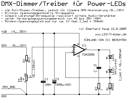 Schaltplan Lineares Netzteil