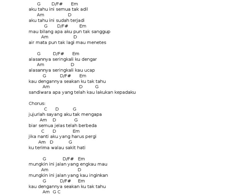 Aku Tahu Ini Semua Tak Adil - Kasencxt