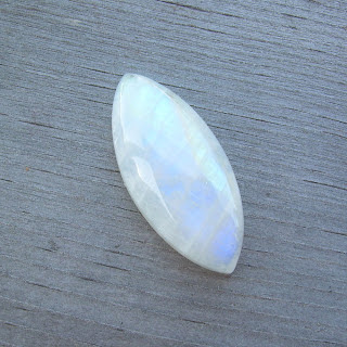 rainbow moonstone cabochon