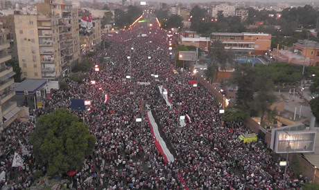 Millions of Egyptians took to the streets on June 30 2013 demanding early elections to oust President Mohamed Morsi. Many say he has not moved the country forward. by Pan-African News Wire File Photos