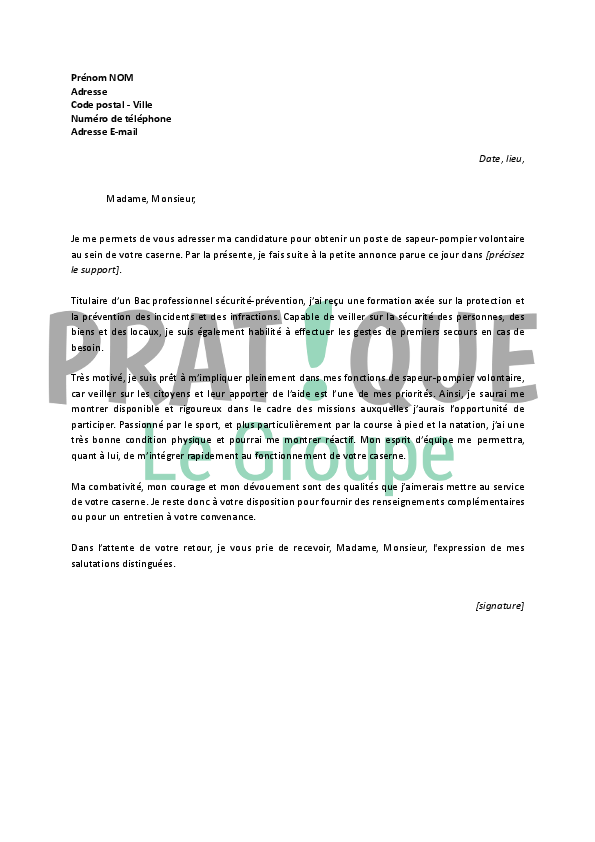 Lettre De Motivation Stage Professionnel Pdf  Listen uu