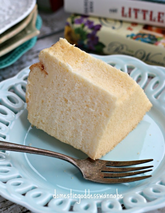 rice flour soy milk chiffon cake | The Domestic Goddess ...