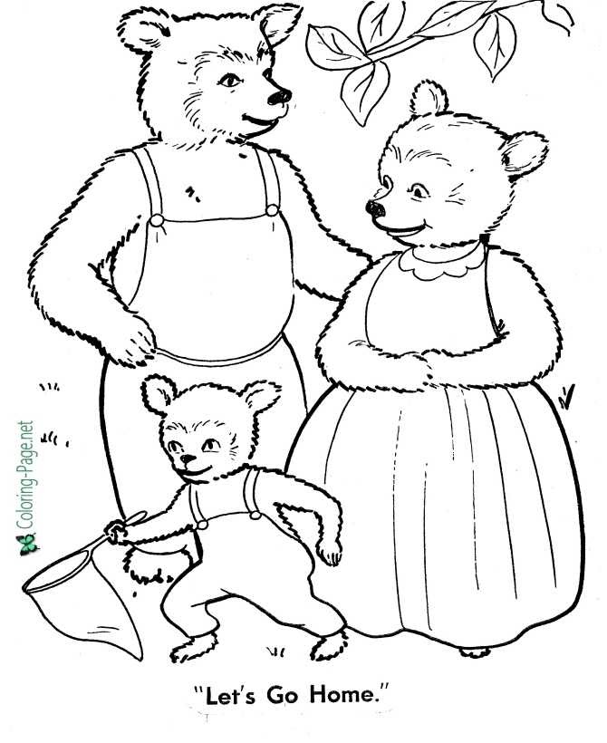 printable-coloring-pages-of-goldilocks-and-the-three-bears-template