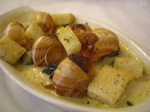 Golden Garlic Escargot (RM16)