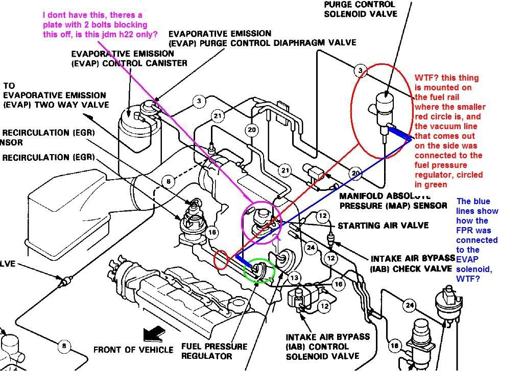 95 Honda Accord Lx Engine Diagram