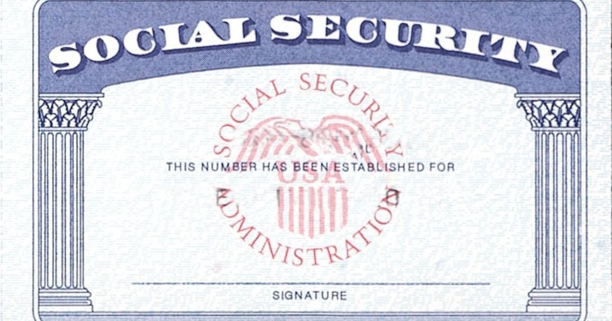 8 Blank Social Security Card Template With Seal Template Guru