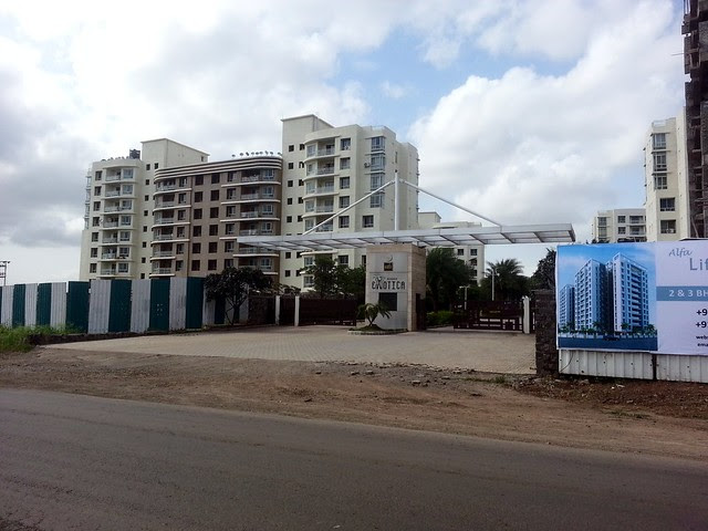 Visit Hill Shire, 1 BHK, 2 BHK & 3 BHK Flats on Kesnand Road, next to Konark Exotica, Wagholi, Pune