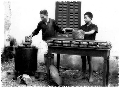 Bánh chưng trong Tết xưa Hà Nội | Bánh Chưng Ngon