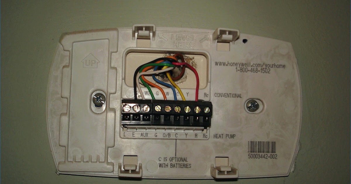 Honeywell Thermostat Wiring Heat Pump | schematic and wiring diagram