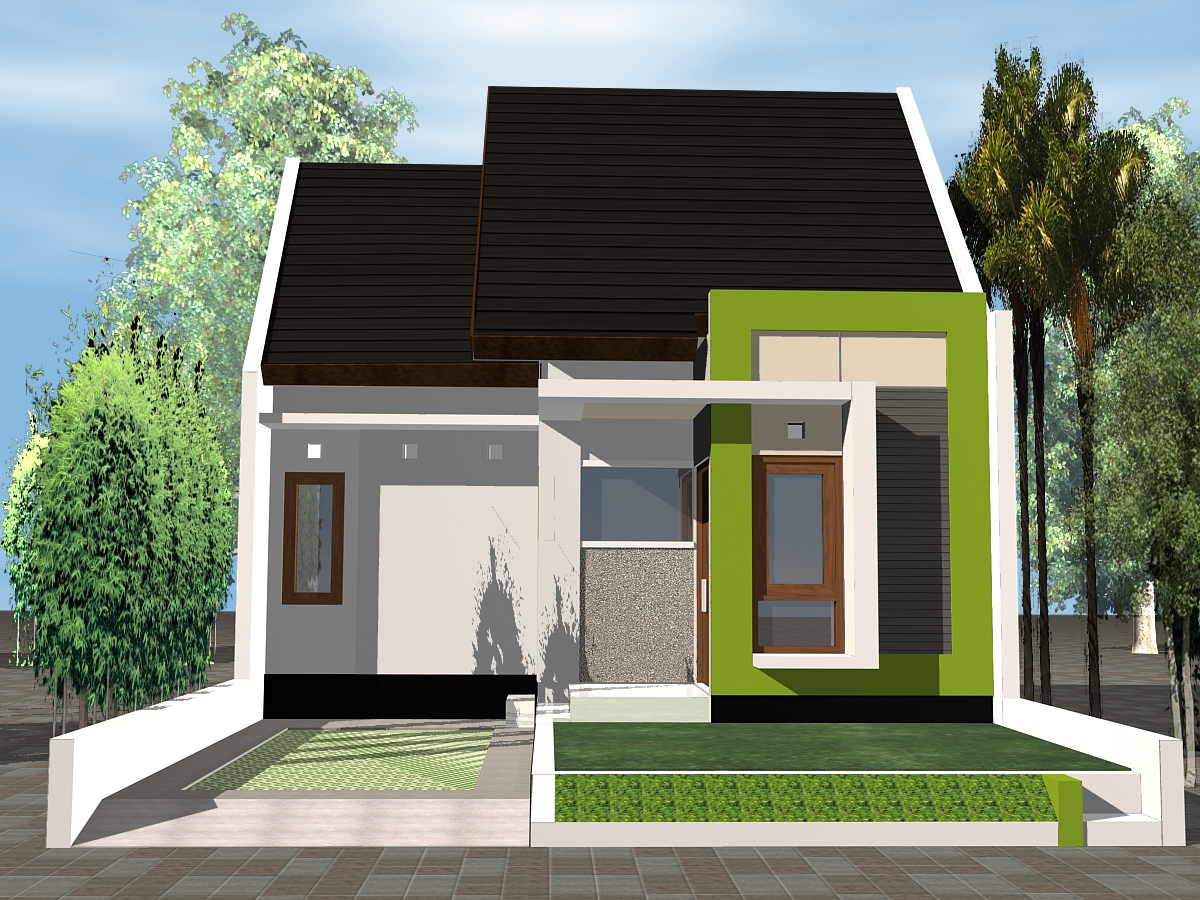  Desain  Rumah  Minimalis Ukuran  6x6  Homkonsep