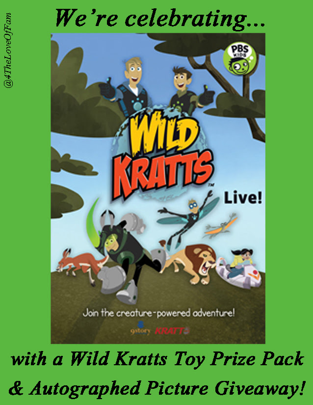 Brandon's Adventures Wild Kratts Live Tour Giveaway