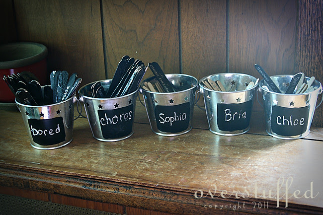 Summer Buckets Easy DIY buckets for chores