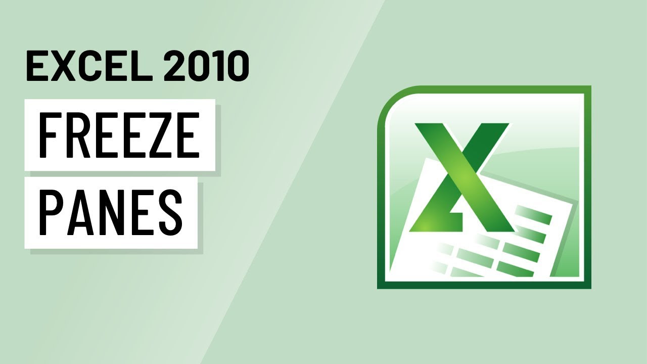 Excel Spreadsheet Freeze Row