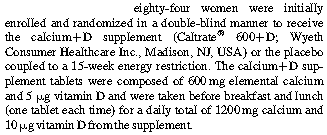 What is the placebo?